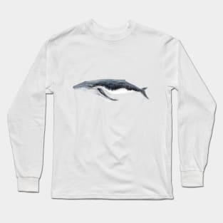 Humpback whale Megaptera novaeangliae Long Sleeve T-Shirt